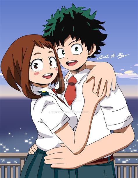 deku x uraraka